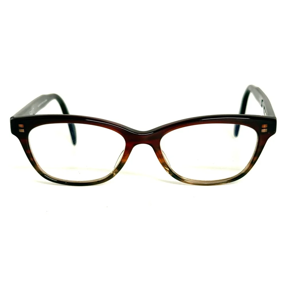 SALT. Tish PD Eyeglasses‎ Frames 48-16-140 Handcrafted in Japan Brown Tortoise